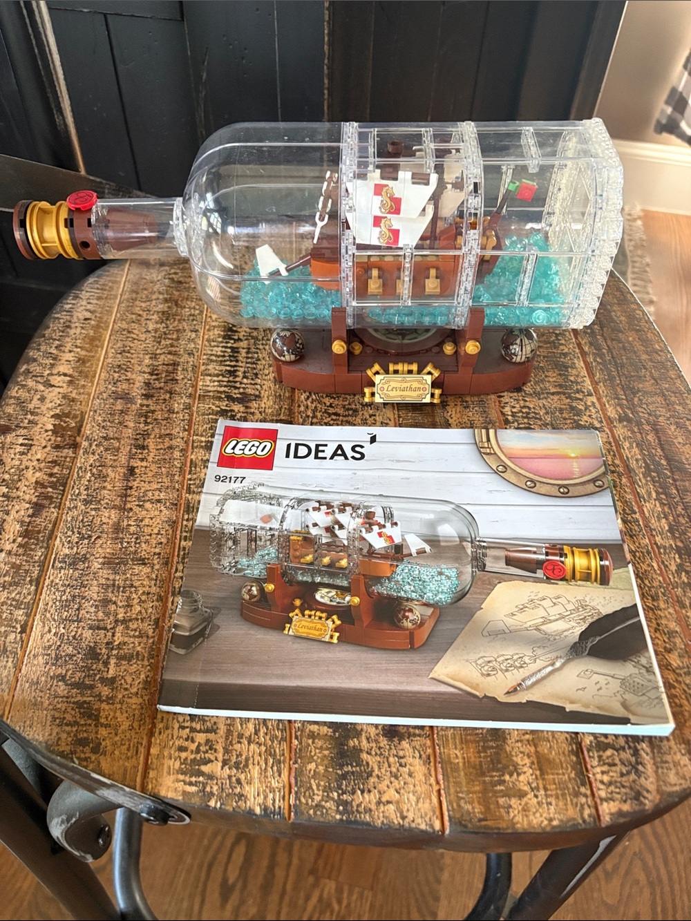 Lego ship in the Bottle 962 pieces-retired set